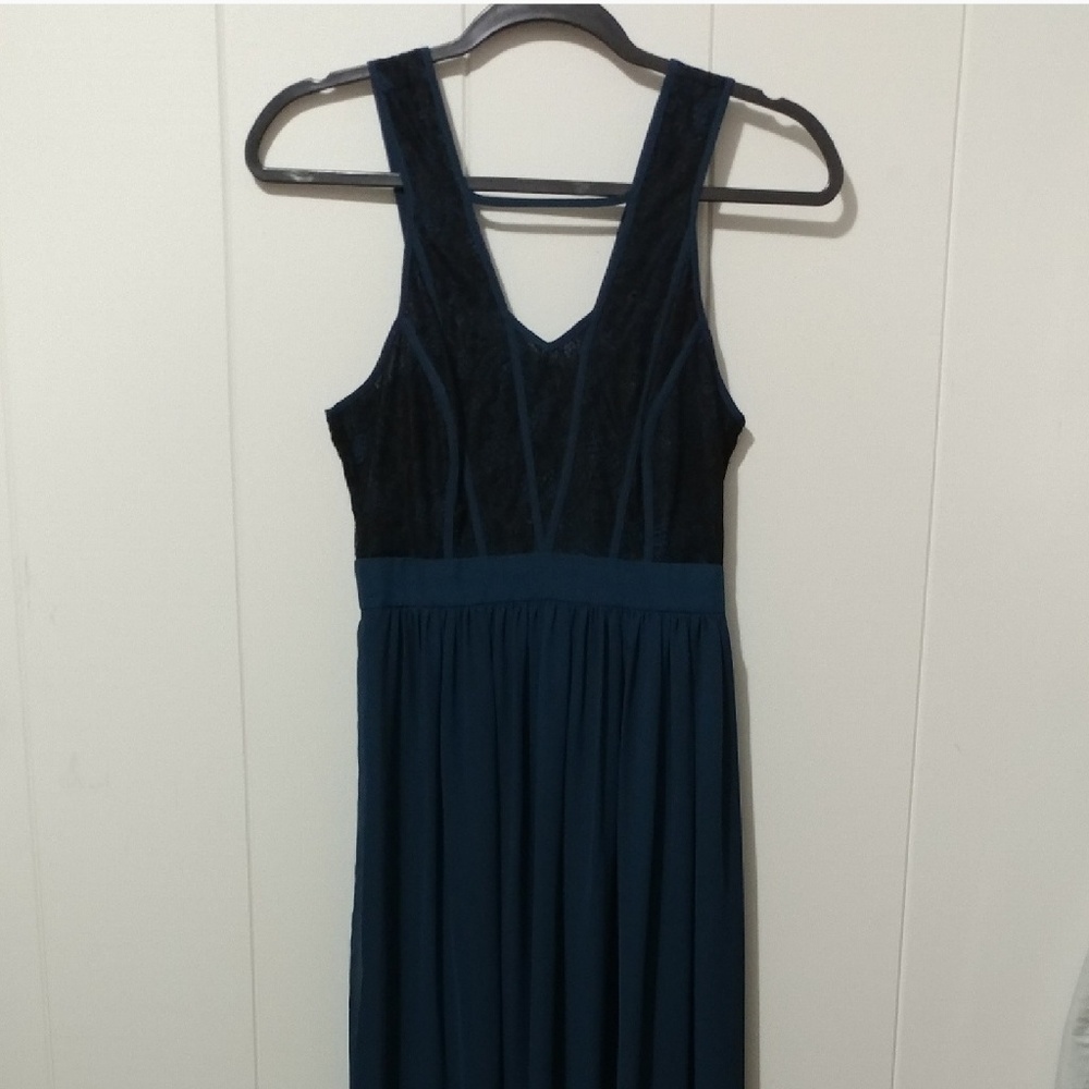 BCBGeneration dark blue maxi dress
